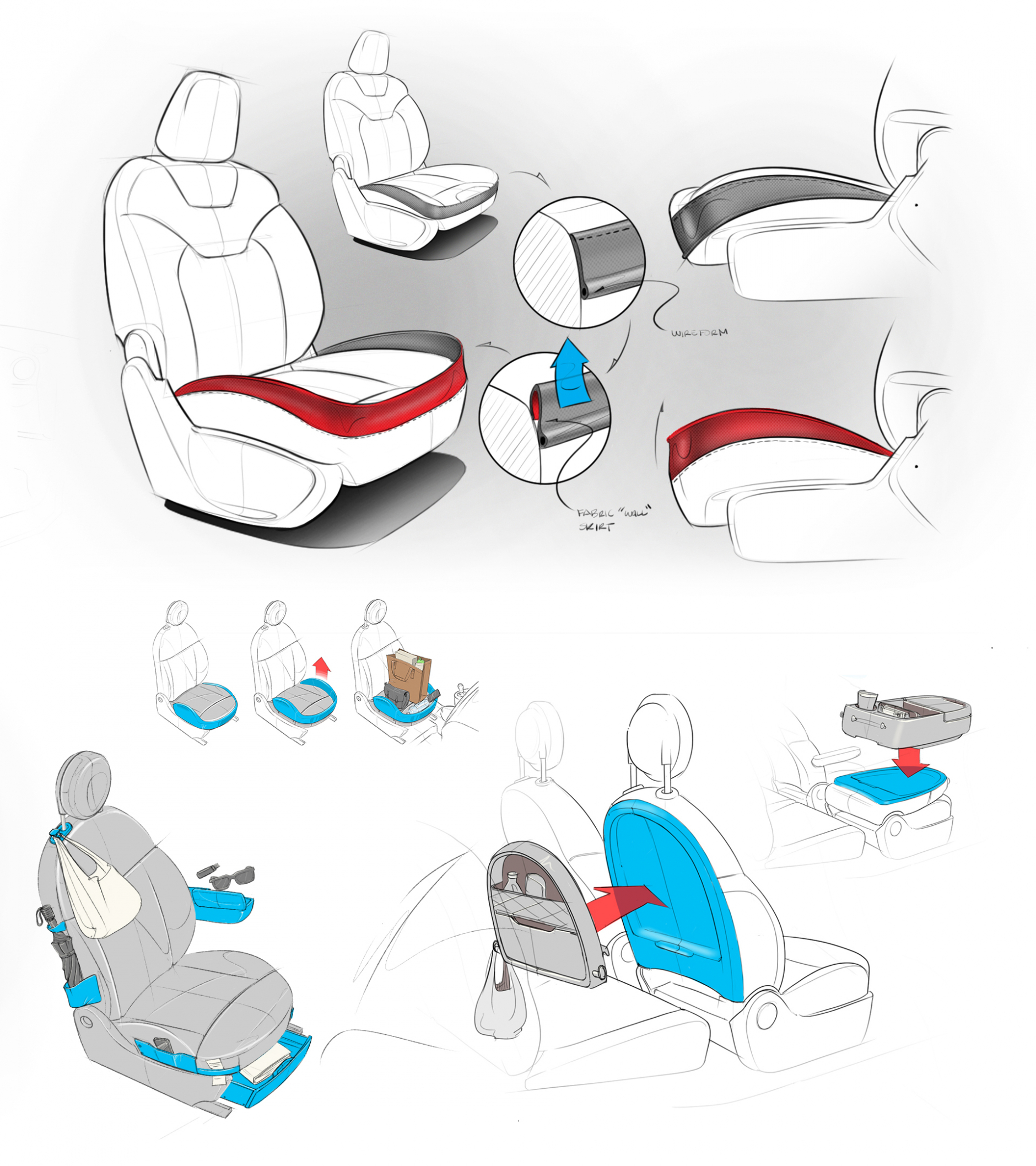 FCA Seat Sketches 1